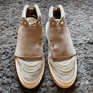 Fear of God Skate-Mid Gray Suede w/ Alternate Laces